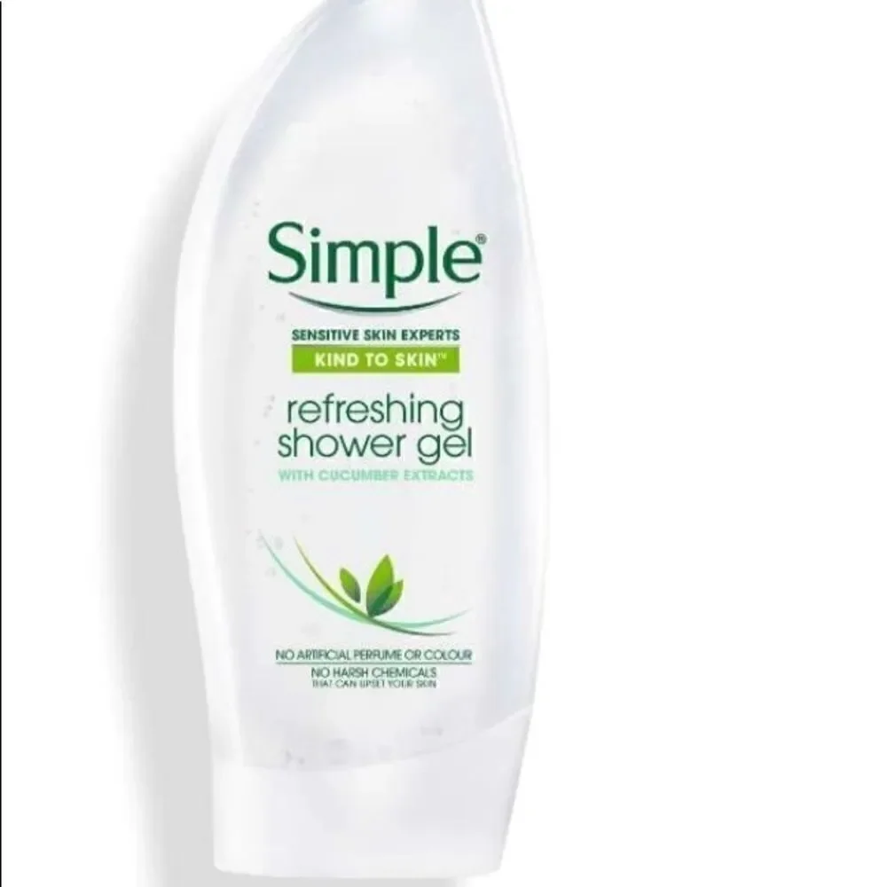 🥀Simple Kind To Skin Refreshing Shower Gel 250ml - Picture 3 of 6